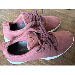 Allbirds Wool 0319 NV1 Runners Dusty Rose Pink Sneakers Women US W9 EU 39